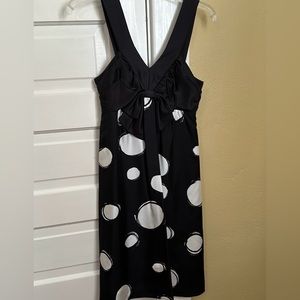 Donna Morgan Black silk dress